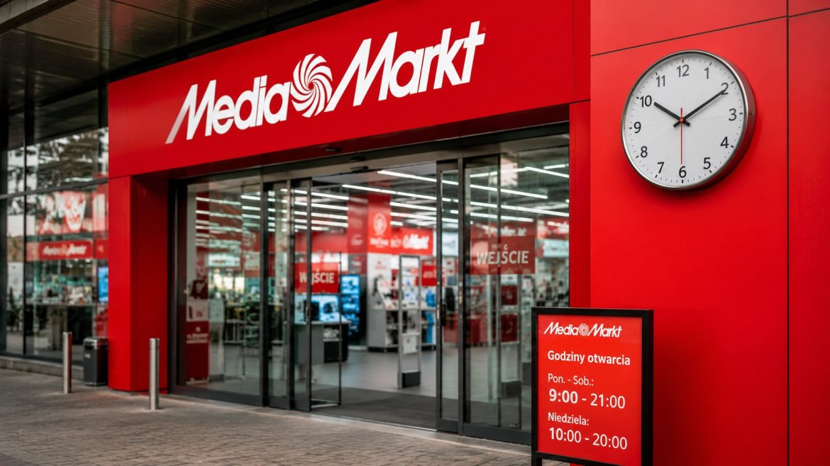 Godziny otwarcia Media Markt w 2026 roku – dni powszednie, soboty i niedziele. Sprawdź, czy Media Markt jest otwarty w niedzielę i jak działa w święta.