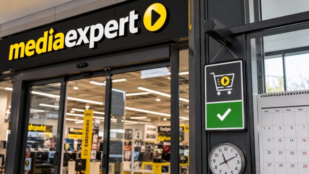 Media Expert – godziny otwarcia 2026. Niedziele handlowe, święta i soboty