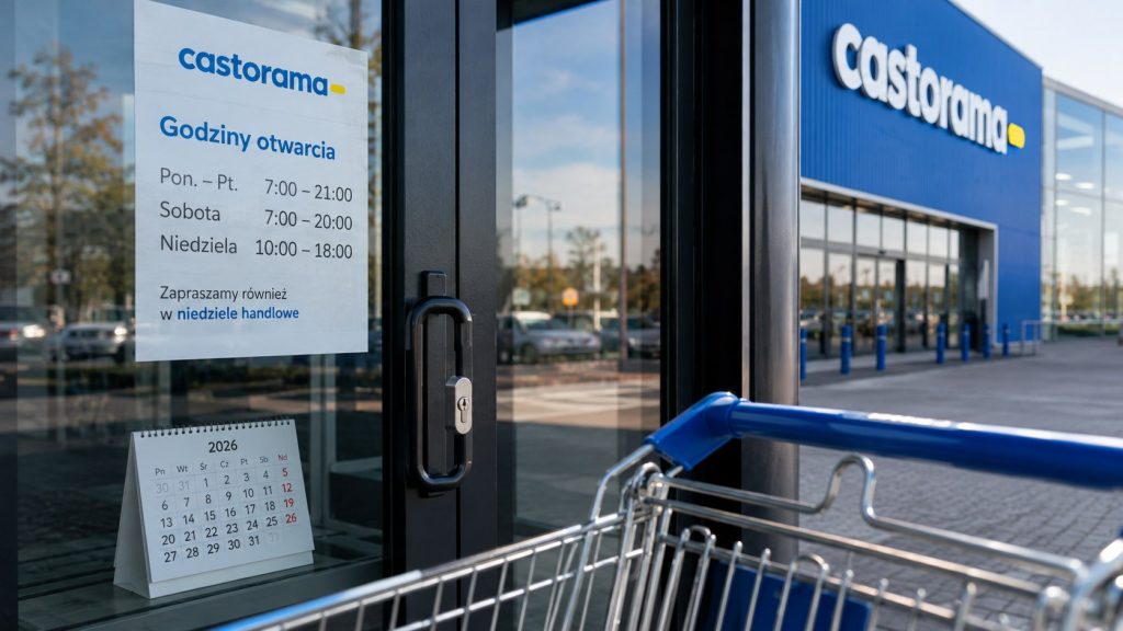 Castorama – godziny otwarcia 2026: niedziele handlowe, święta i dni robocze