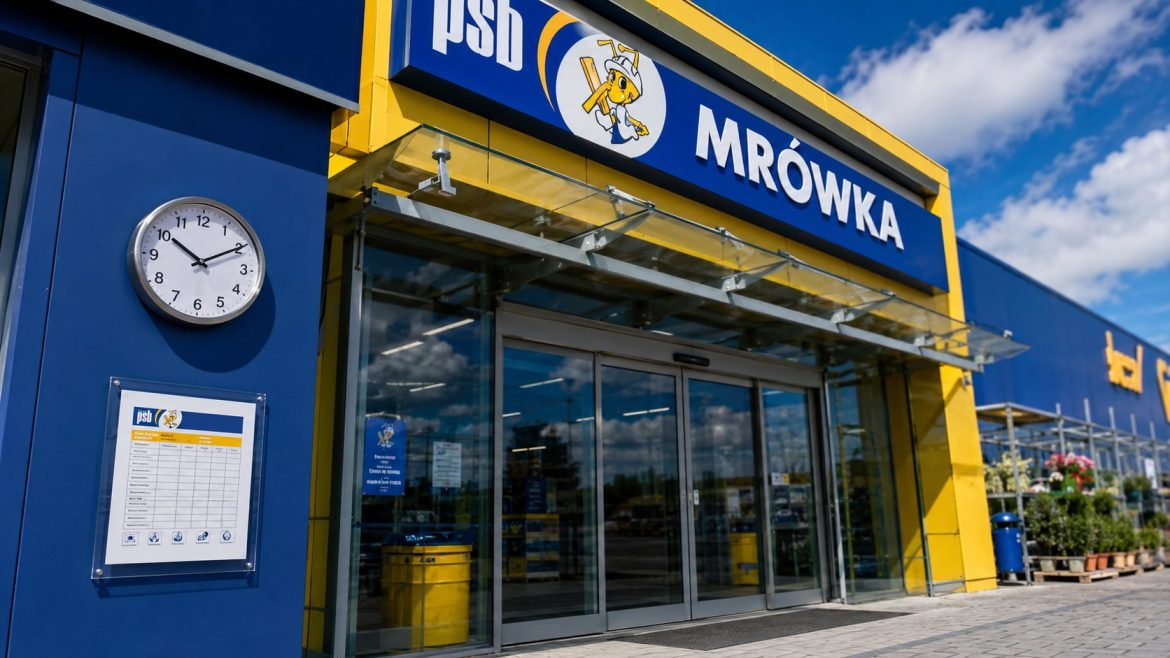 Godziny otwarcia PSB Mrówka w 2026 roku – dni powszednie, soboty i niedziele. Sprawdź, czy PSB Mrówka jest otwarty w niedzielę i jak działa w święta.