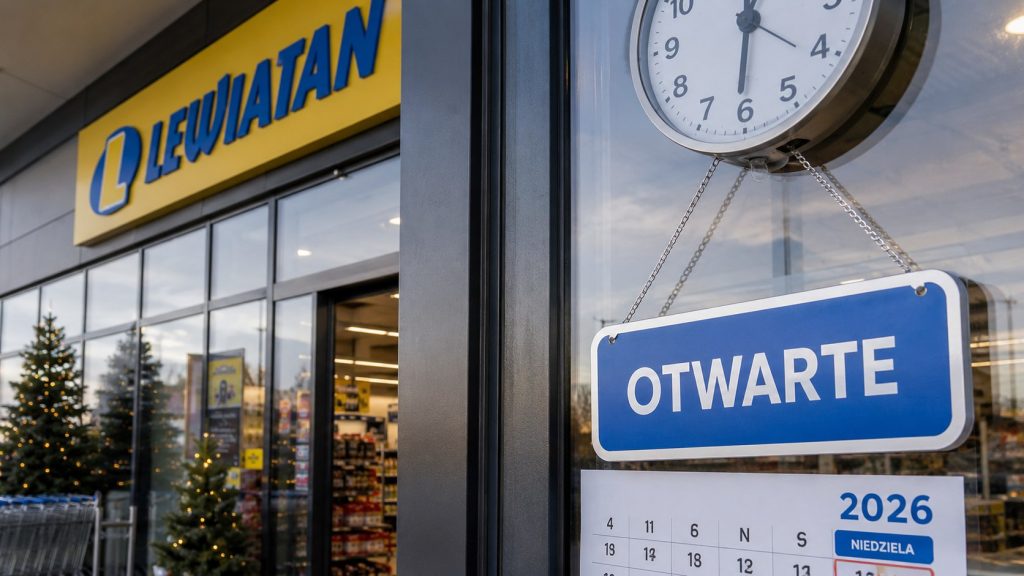 Lewiatan – godziny otwarcia 2026: niedziele handlowe i święta
