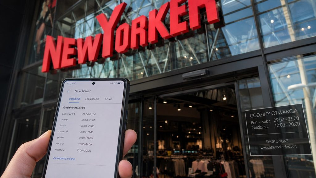 New Yorker – godziny otwarcia 2026 (niedziele handlowe i święta)
