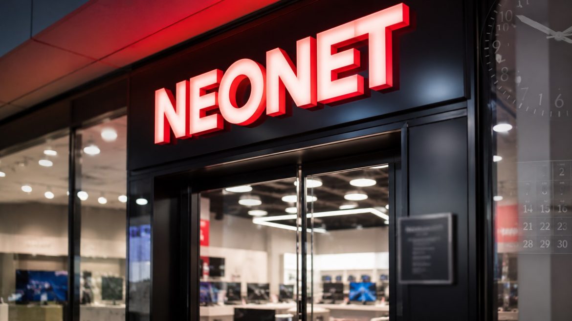 Godziny otwarcia Neonet w 2026 roku – dni powszednie, soboty i niedziele. Sprawdź, czy Neonet jest otwarty w niedzielę i jak działa w święta.