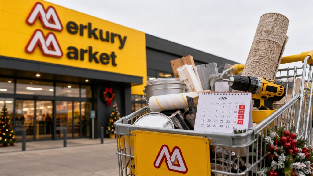 Merkury Market – godziny otwarcia 2026: niedziele handlowe, święta i soboty