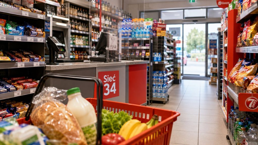 Sieć 34 – godziny otwarcia w 2026 roku, niedziele handlowe, soboty i święta