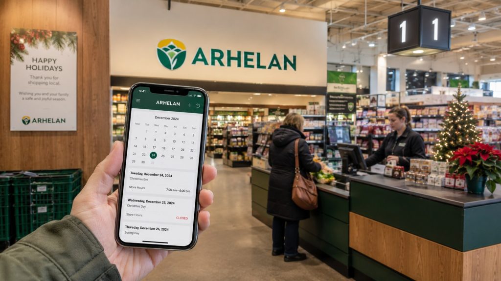 Arhelan – godziny otwarcia 2026: niedziele handlowe, święta i dni zamknięcia