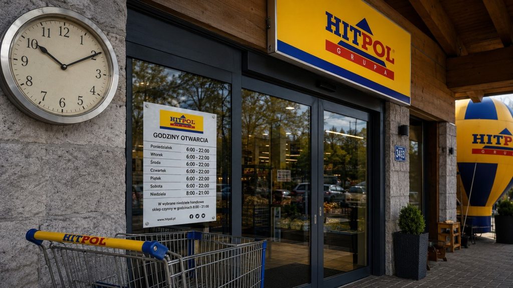 Hitpol – godziny otwarcia 2026. Kiedy sklepy są czynne w niedziele handlowe i święta