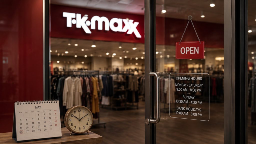 Kiedy TK Maxx jest otwarty w 2026 roku? Godziny, niedziele handlowe i święta