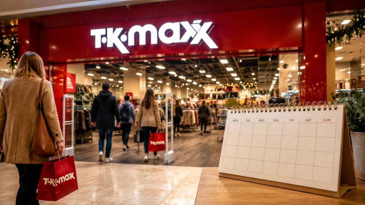 Godziny otwarcia TK Maxx w 2026 roku – dni powszednie, soboty i niedziele. Sprawdź, czy TK Maxx jest otwarty w niedzielę i jak działa w święta.