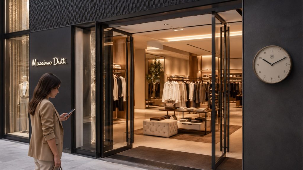 Massimo Dutti – godziny otwarcia 2026. Niedziele handlowe, święta i soboty