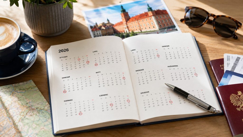 Długie weekendy 2026: kiedy wypadają, ile dni urlopu trzeba wziąć i jak zyskać nawet kilka dni wolnego. Sprawdź pełny rozkład.