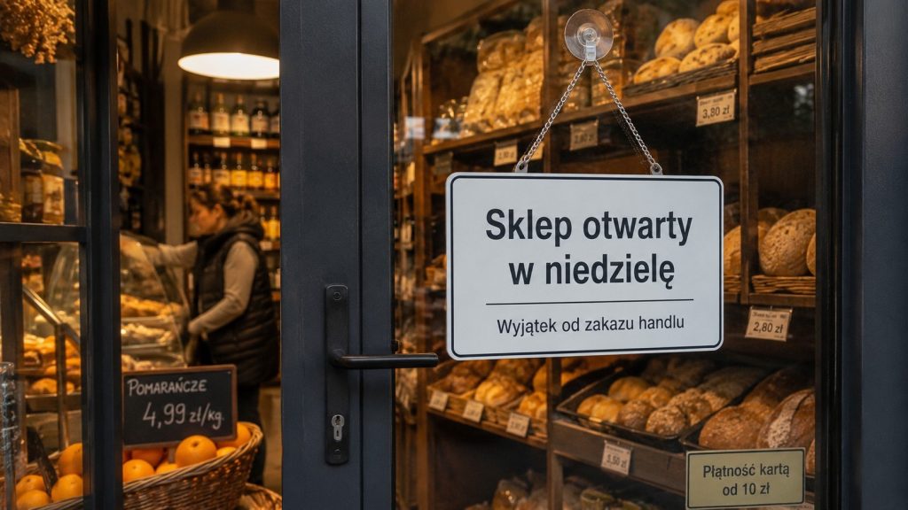 Zakaz handlu w niedziele 2026: zasady, pełna lista wyjątków oraz kary za złamanie przepisów. Sprawdź, kiedy sklep może być otwarty.