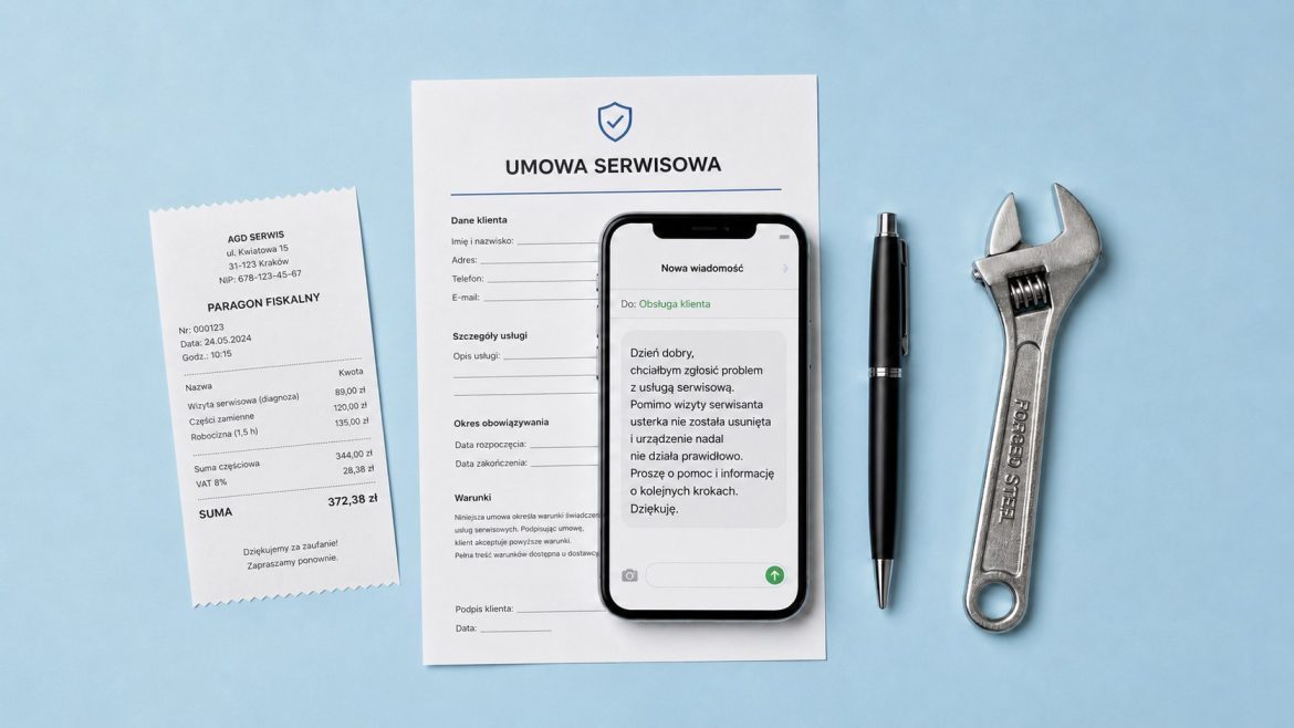 Jak reklamować usługę? Prawa konsumenta przy usługach w 2026 roku – niewłaściwe wykonanie, zgłoszenie i żądanie. Sprawdź, jak dochodzić swoich praw.
