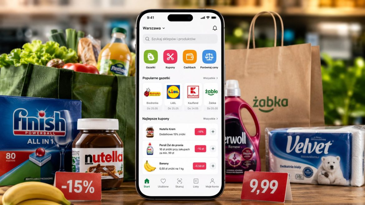 Najlepsze aplikacje do zakupów i rabatów 2026 – gazetki, porównywarki cen, cashback i kupony. Sprawdź, które warto mieć w telefonie.