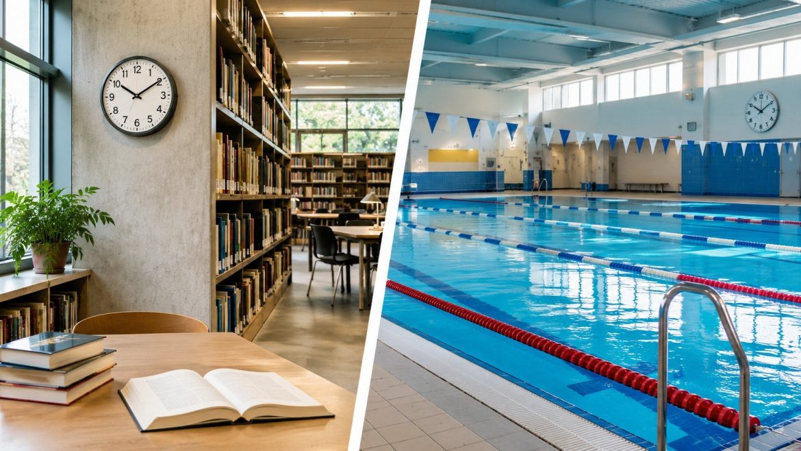 Do której czynne są biblioteki, baseny i muzea? Sprawdź typowe godziny otwarcia instytucji kultury i obiektów sportowych w 2026 roku.
