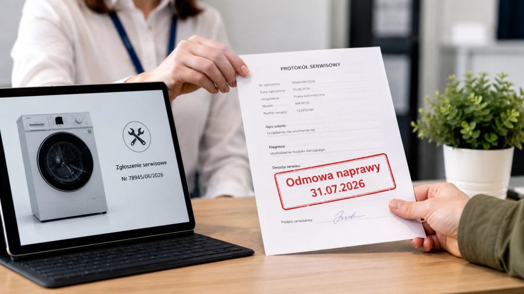Sprzedawca odmawia naprawy sprzętu po 31 lipca 2026 roku — czego może żądać klient