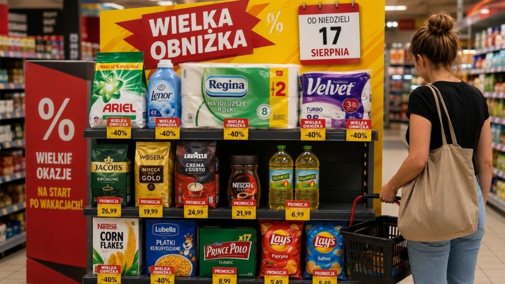 Promocje po świątecznym weekendzie: największe obniżki od 17 sierpnia w polskich sklepach