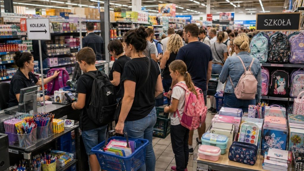 Niedziela handlowa 30 sierpnia 2026: gdzie przed szkołą będą największe kolejki