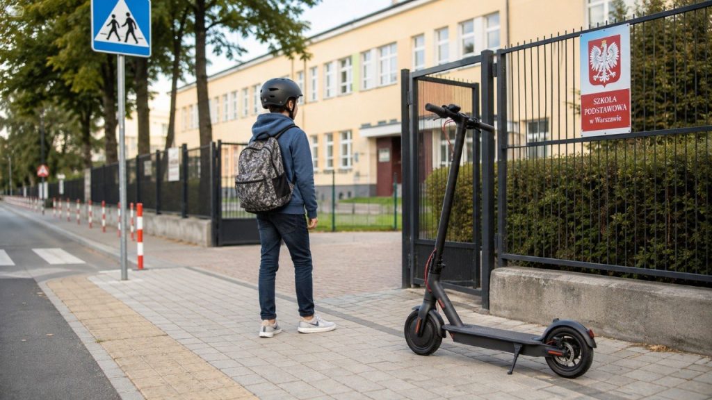 Dziecko na hulajnodze elektrycznej do szkoły: jakie przepisy w Polsce trzeba sprawdzić przed wrześniem