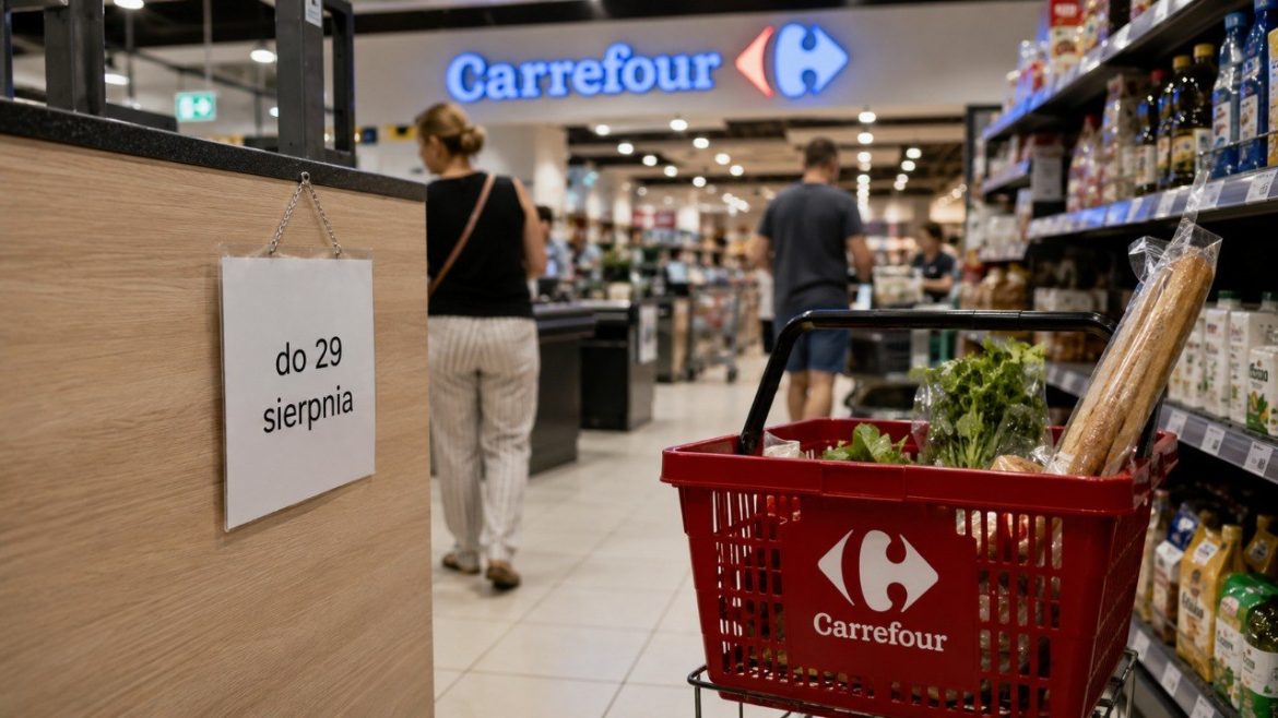 Carrefour w Galerii Sandomierz zakończy działalność 29 sierpnia 2026. Wyjaśniamy, kiedy można zrobić ostatnie zakupy, jakie są godziny sklepu i dlaczego 30 sierpnia będzie już za późno.