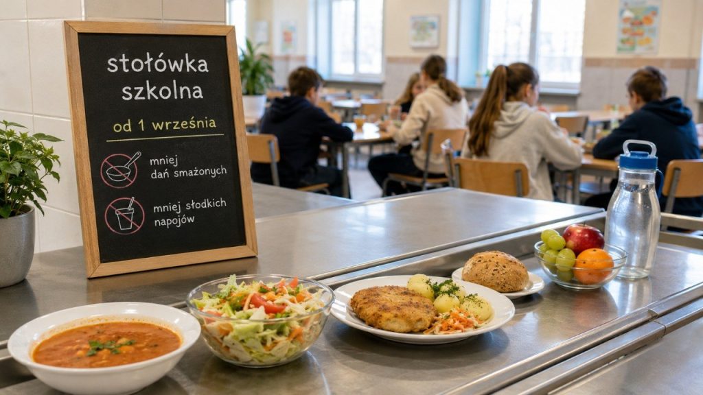 Co zmieni się w szkolnych stołówkach od 1 września 2026 i jakich dań może zabraknąć w menu