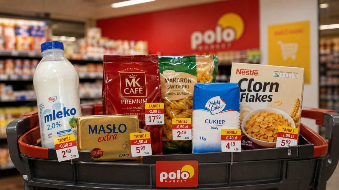 POLOmarket promocje przed wrześniem obejmują produkty spożywcze, ryby, napoje i chemię domową. Sprawdzamy ceny z gazetki 26.08–01.09.2026, warunki POLOkarty i realne oszczędności klientów.