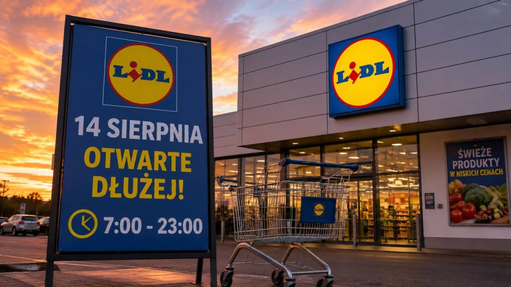 Lidl, Biedronka czy Dino: która sieć będzie otwarta najdłużej 14 sierpnia przed zamkniętym weekendem