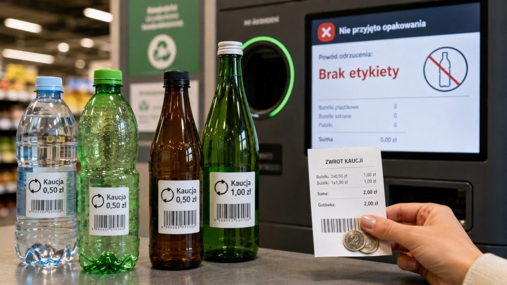 Sklep nie przyjął butelek z kaucją: kiedy automat może odmówić zwrotu i gdzie odzyskać pieniądze