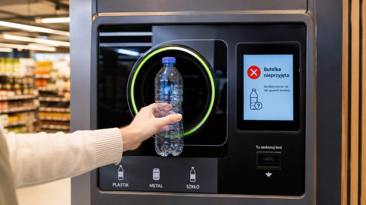 Sklep lub automat odmówił przyjęcia butelki z kaucją? Sprawdź, kiedy odmowa jest zgodna z prawem, jak odzyskać gotówkę bez paragonu i gdzie zgłosić nieprawidłowości w systemie kaucyjnym skutecznie.!