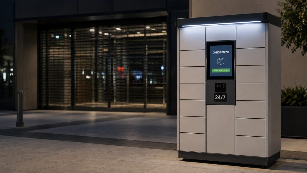 Punkty odbioru paczek po zamknięciu galerii — które automaty działają przez całą dobę
