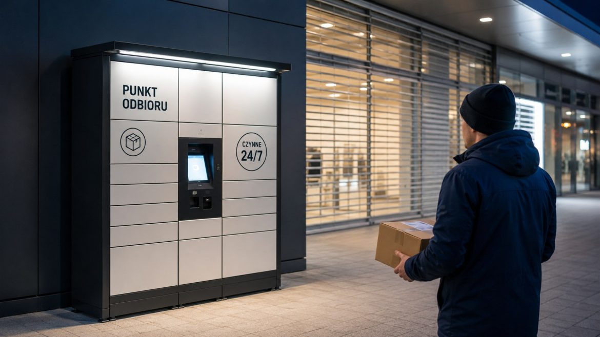 Automaty paczkowe po zamknięciu galerii: sprawdź, które działają 24/7, jak rozpoznać ograniczony dostęp i gdzie zweryfikować godziny InPost, DPD, DHL, ORLEN Paczka i Allegro One Box 24/7.