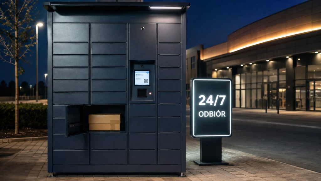 Punkty odbioru paczek po zamknięciu galerii — które automaty działają przez całą dobę