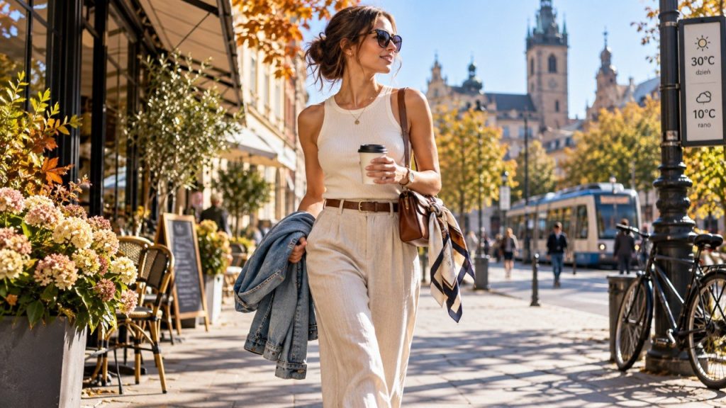 Jak ubierać się we wrześniu, gdy rano jest 10°C, a w dzień prawie 30°C
