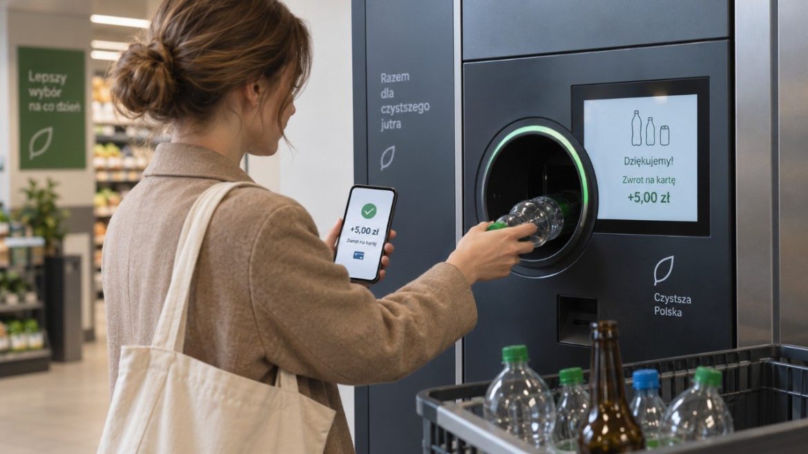 Zwrot kaucji bez bonu w Polsce może odbywać się bezpośrednio na kartę. Sprawdzamy, jak działają nowe recyklomaty, ile wynosi kaucja, gdzie oddać opakowania i jakie prawa ma klient w 2026 roku.