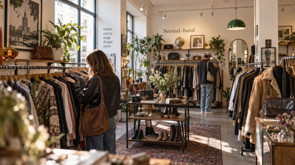 Dlaczego second-hand i wyprzedaże garażowe wracają do polskich miast zamiast zwykłych sklepów