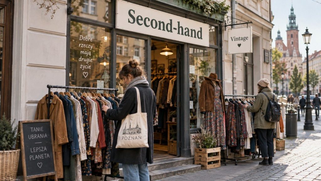 Dlaczego second-hand i wyprzedaże garażowe wracają do polskich miast zamiast zwykłych sklepów