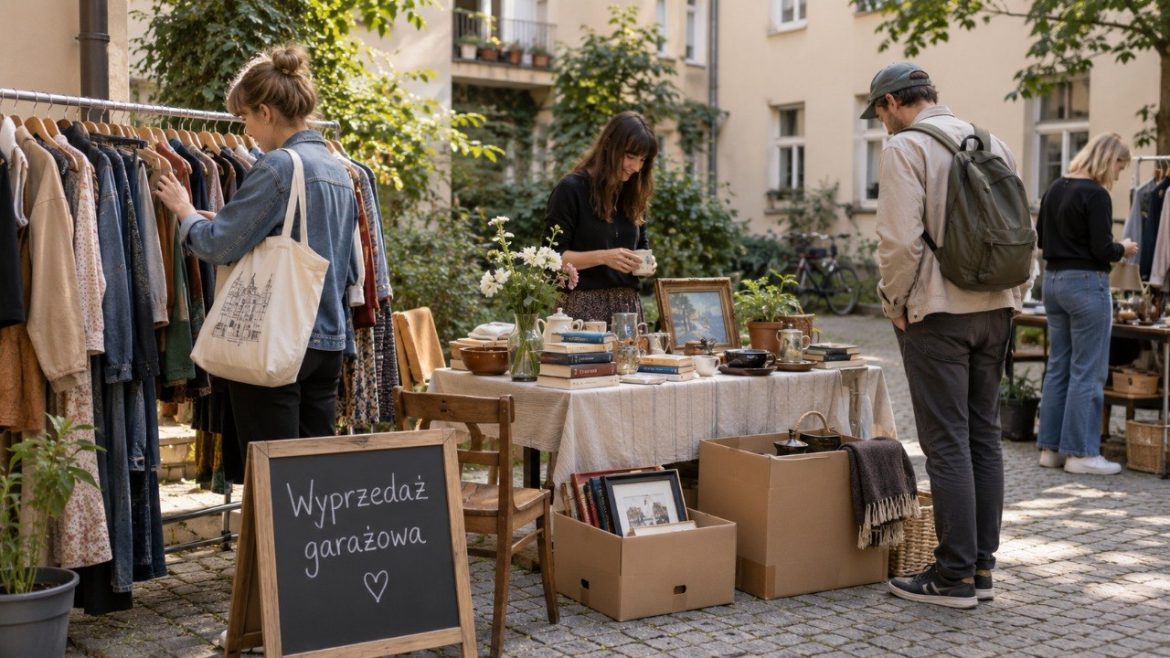 Wyprzedaże garażowe i second-hand wracają do polskich miast. Sprawdzamy dane, ceny, podatki, zasady sprzedaży i powody, dla których Polacy już częściej wybierają rzeczy używane zamiast nowych 2026 r.