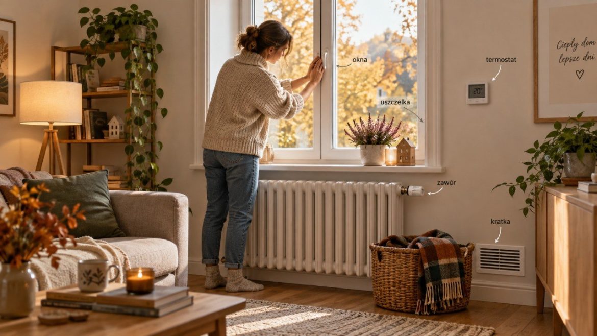 Sezon grzewczy 2026 w Polsce zbliża się. Sprawdź 7 rzeczy przed uruchomieniem ogrzewania: kocioł, komin, grzejniki, wentylację, czujnik czadu, okna i instalację gazową przed zimą.