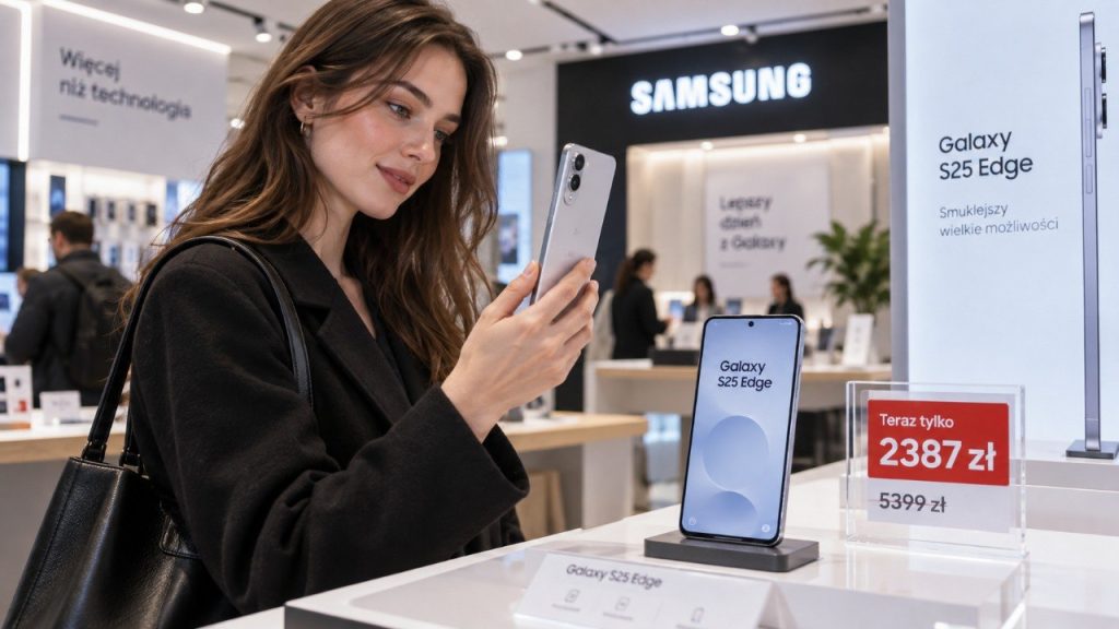 Samsung Galaxy S25 Edge za 2387 zł zamiast 5399 zł: czy to najlepszy moment na zakup