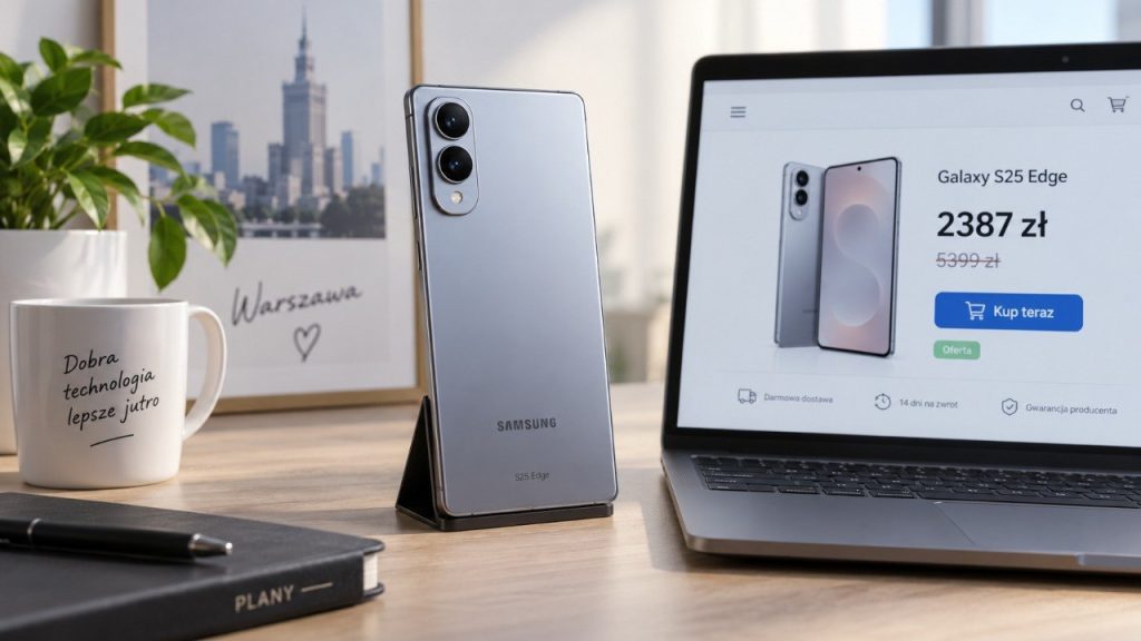 Samsung Galaxy S25 Edge za 2387 zł zamiast 5399 zł: czy to najlepszy moment na zakup