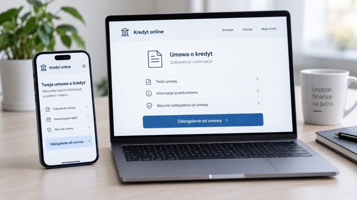 Kredyt lub usługa finansowa przez internet mają być łatwiejsze do anulowania. Projekt UC169 przewiduje przycisk odstąpienia, przypomnienia, dłuższe terminy i ochronę przed dark patterns.